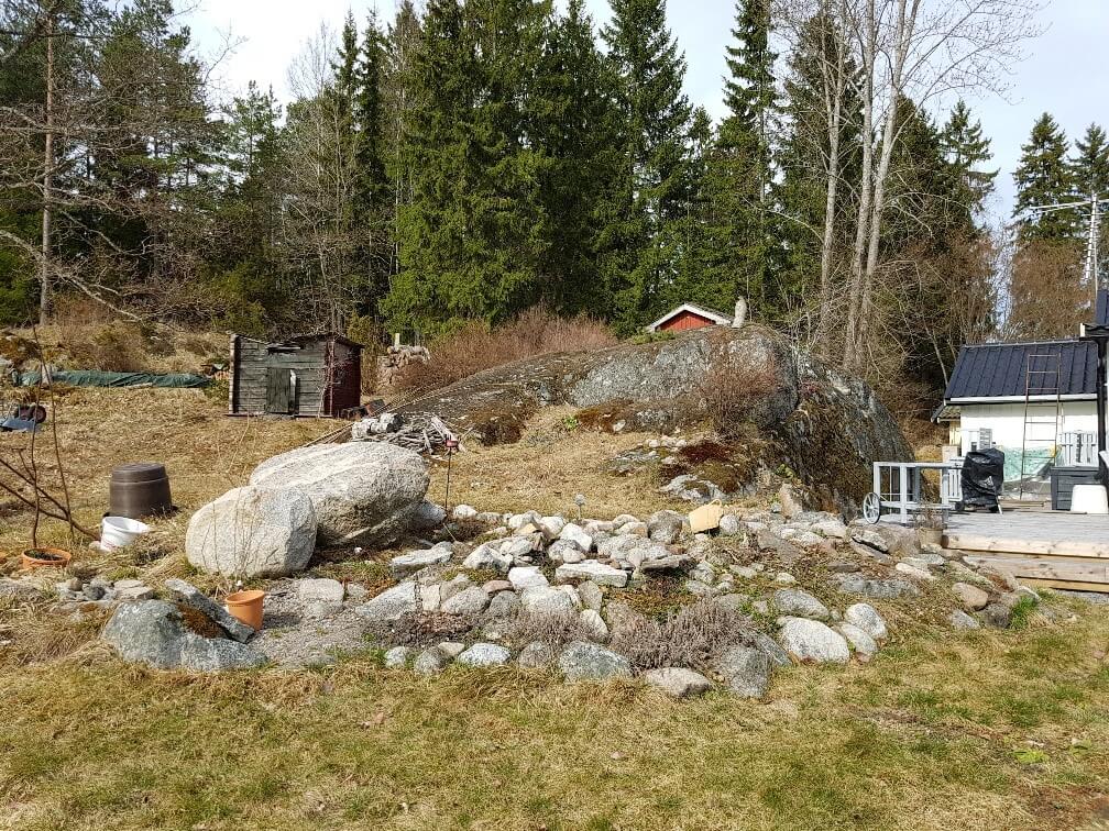 lantlig avkoppling före bild II